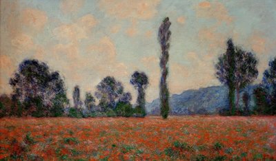 Campo de amapolas de Claude Monet
